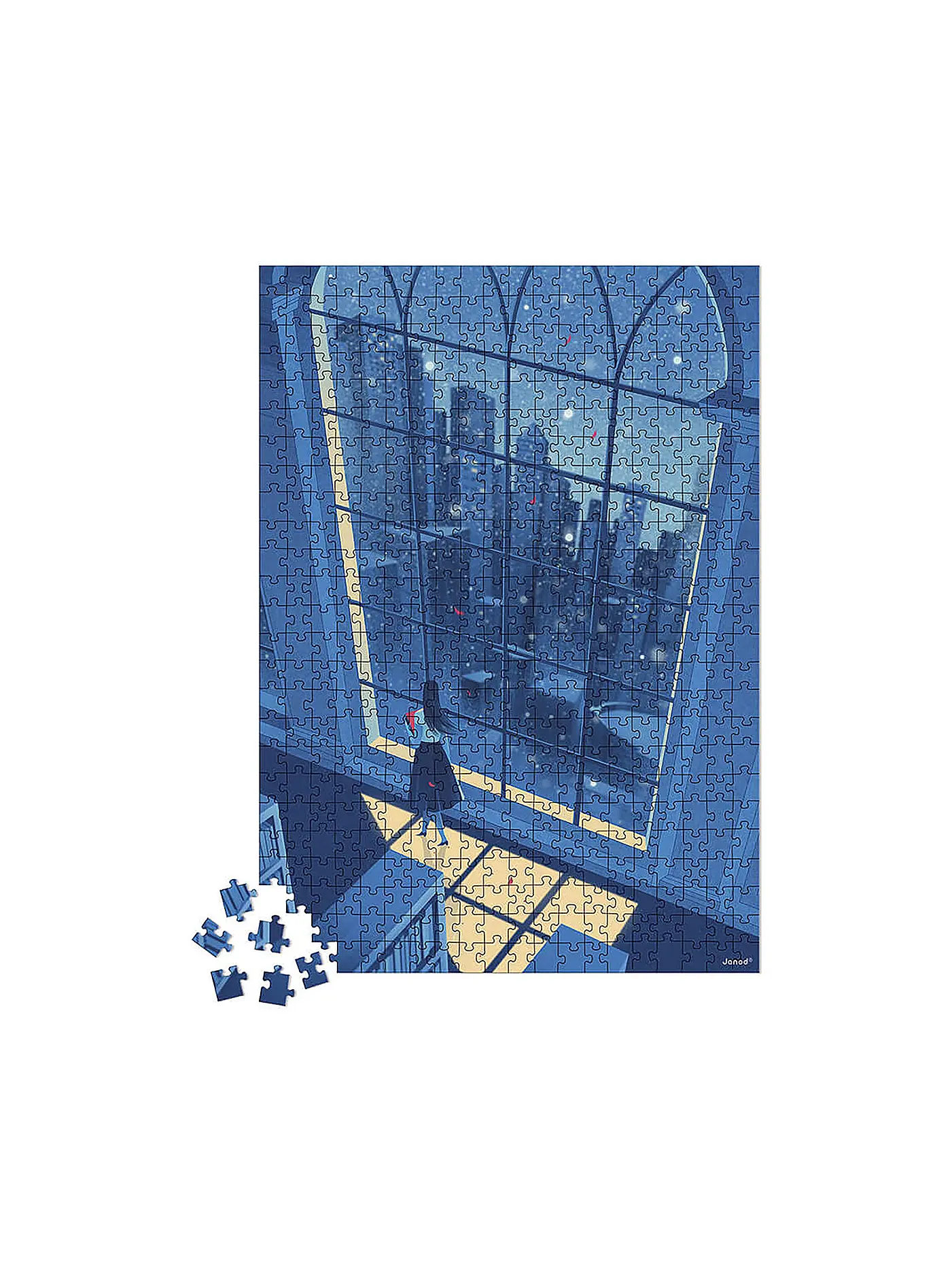 JANOD | Puzzle - Blick in die Nacht 500 Teile | 